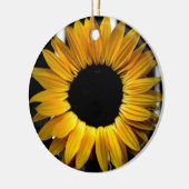 Zonnebloem Keramisch Ornament (Links)