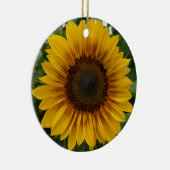 Zonnebloem keramisch ornament (Rechts)