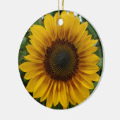 Zonnebloem keramisch ornament (Links)