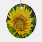 Zonnebloem Keramisch Ornament (Links)