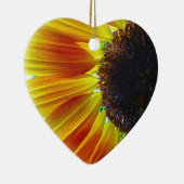Zonnebloem Keramisch Ornament (Rechts)