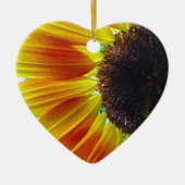 Zonnebloem Keramisch Ornament (Voorkant)