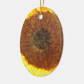 Zonnebloem Keramisch Ornament (Links)