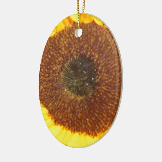 Zonnebloem Keramisch Ornament (Links)