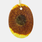 Zonnebloem Keramisch Ornament (Achterkant)