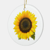 Zonnebloem Keramisch Ornament (Links)