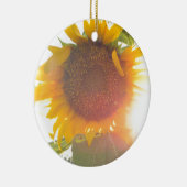 Zonnebloem Keramisch Ornament (Rechts)