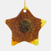 Zonnebloem Keramisch Ornament (Voorkant)