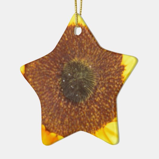 Zonnebloem Keramisch Ornament (Links)