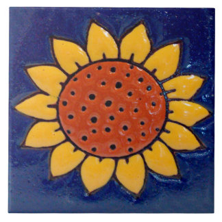 Zonnebloem Keramische foto Tile Tegeltje