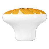 Zonnebloem Keramische romp Keramische Knop (Zijkant)