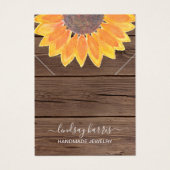 Zonnebloem Ketting Joodse Kaart (Voorkant)