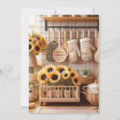 Zonnebloem Keuken Bruidsborrel Kaart (Achterkant)