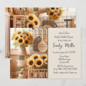 Zonnebloem Keuken Bruidsborrel Kaart (Voorkant / Achterkant)
