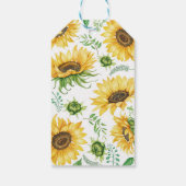 Zonnebloem keuken vrijgezellenfeest gunst Cadeau L Cadeaulabel (Achterkant)