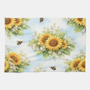 Zonnebloem Keukendoek Theedoek