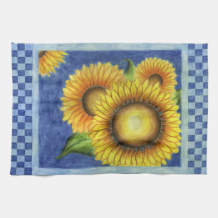 Zonnebloem Keukenhanddoek