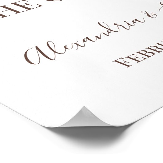 Zonnebloem Kies een zitplaats aan weerszijden van  Poster (Hoek)