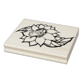 Zonnebloem Kikkerbloem Rubberstempel (Stempel)