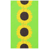 Zonnebloem Kind Birthday Party Tafelkleed (Voorkant)