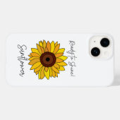 Zonnebloem klaar om te schijnen Zonnebloem Case-Mate iPhone Case (Achterkant (horizontaal))