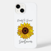 Zonnebloem klaar om te schitteren Zonnebloem Case-Mate iPhone Case (Achterkant)