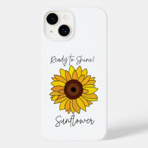 Zonnebloem klaar om te schitteren Zonnebloem Case-Mate iPhone 14 Hoesje