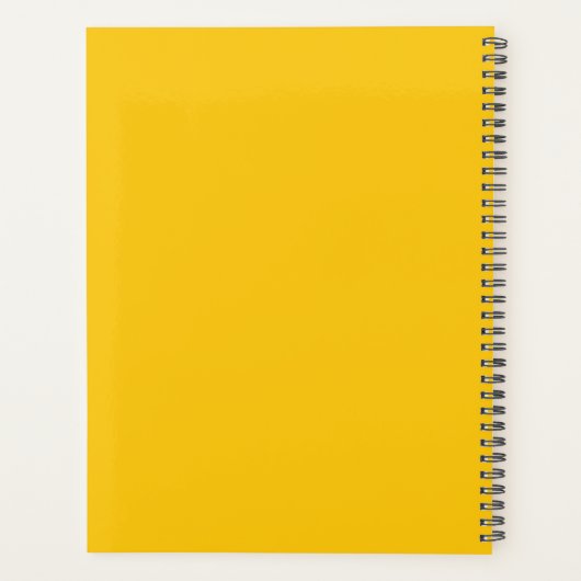 Zonnebloem klaar om te schitteren Zonnebloem Planner (Achterkant)