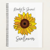 Zonnebloem klaar om te schitteren Zonnebloem Planner (Voorkant)