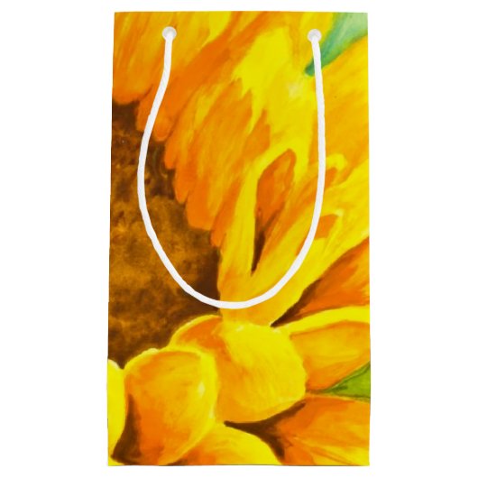 Zonnebloem Klein Cadeauzakje (Voorkant)