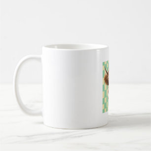 Zonnebloem Koe Png, Cute Schotse Hooglander Koe Koffiemok