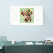 Zonnebloem Koe, Schattigee Highland Koe Spandoek (Beurs)