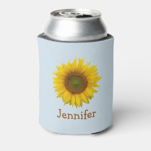 Zonnebloem Koelbox Blikjeskoeler (Blikje Achterkant)