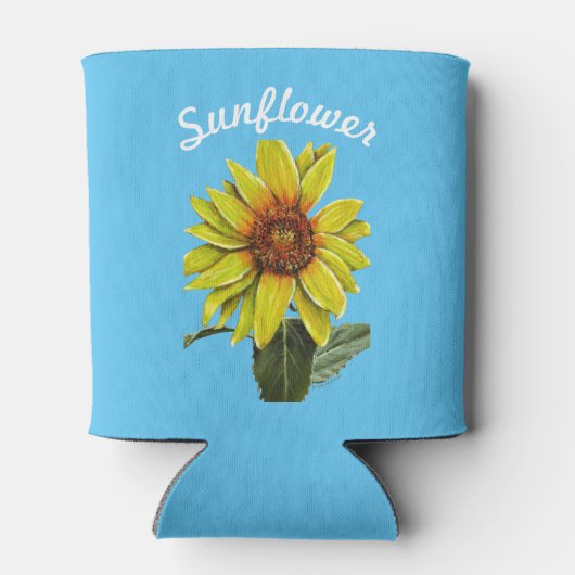 Zonnebloem Koelbox Blikjeskoeler (Achterkant)