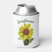 Zonnebloem Koelbox Blikjeskoeler (Blikje Voorkant)