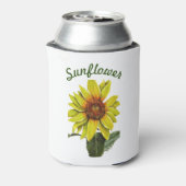 Zonnebloem Koelbox Blikjeskoeler (Blikje Achterkant)