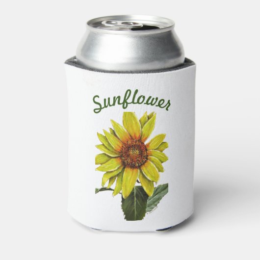 Zonnebloem Koelbox Blikjeskoeler (Blikje Achterkant)