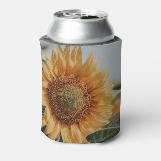 Zonnebloem Koelbox W/ Naam Blikjeskoeler (Blikje Achterkant)