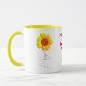 Zonnebloem Koffie Mok Gift voor Meisjes (Unique Qu (Links)