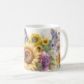 Zonnebloem Koffiemok (Voorkant rechts)