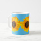 Zonnebloem Koffiemok (Voorkant links)
