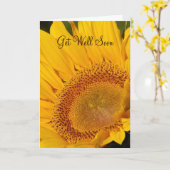 Zonnebloem komt snel goed kaart (Gele Bloem)