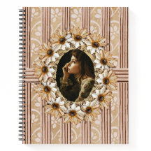 Zonnebloem krans rustiek