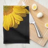Zonnebloem ktcna theedoek (Quarter Fold)