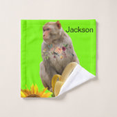 Zonnebloem Kuifkeuken en keukendoekjes Bad Handdoek (Wasdoekje)