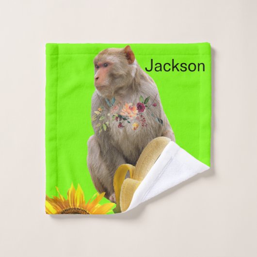 Zonnebloem Kuifkeuken en keukendoekjes Bad Handdoek (Wasdoekje)