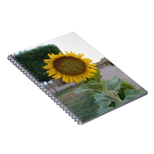 Zonnebloem Kunst Afdrukken Notitieboek (Rechterzijde)