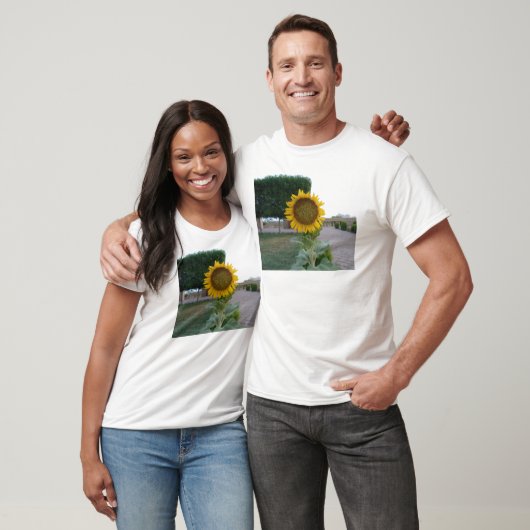 Zonnebloem Kunst Afdrukken T-shirt (Unisex)