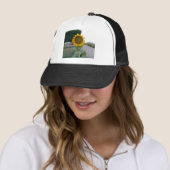 Zonnebloem Kunst Afdrukken Trucker Pet (In situ)