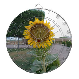 Zonnebloem Kunstprint Dartbord